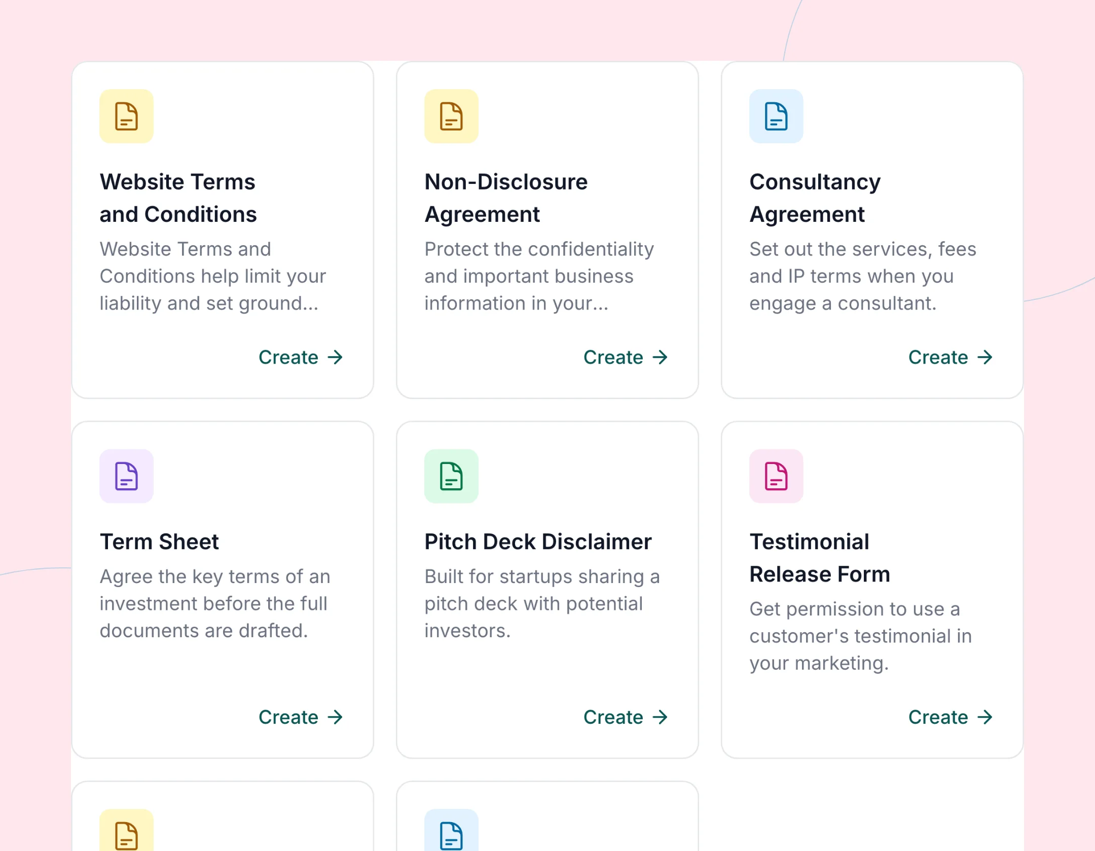 Create documents